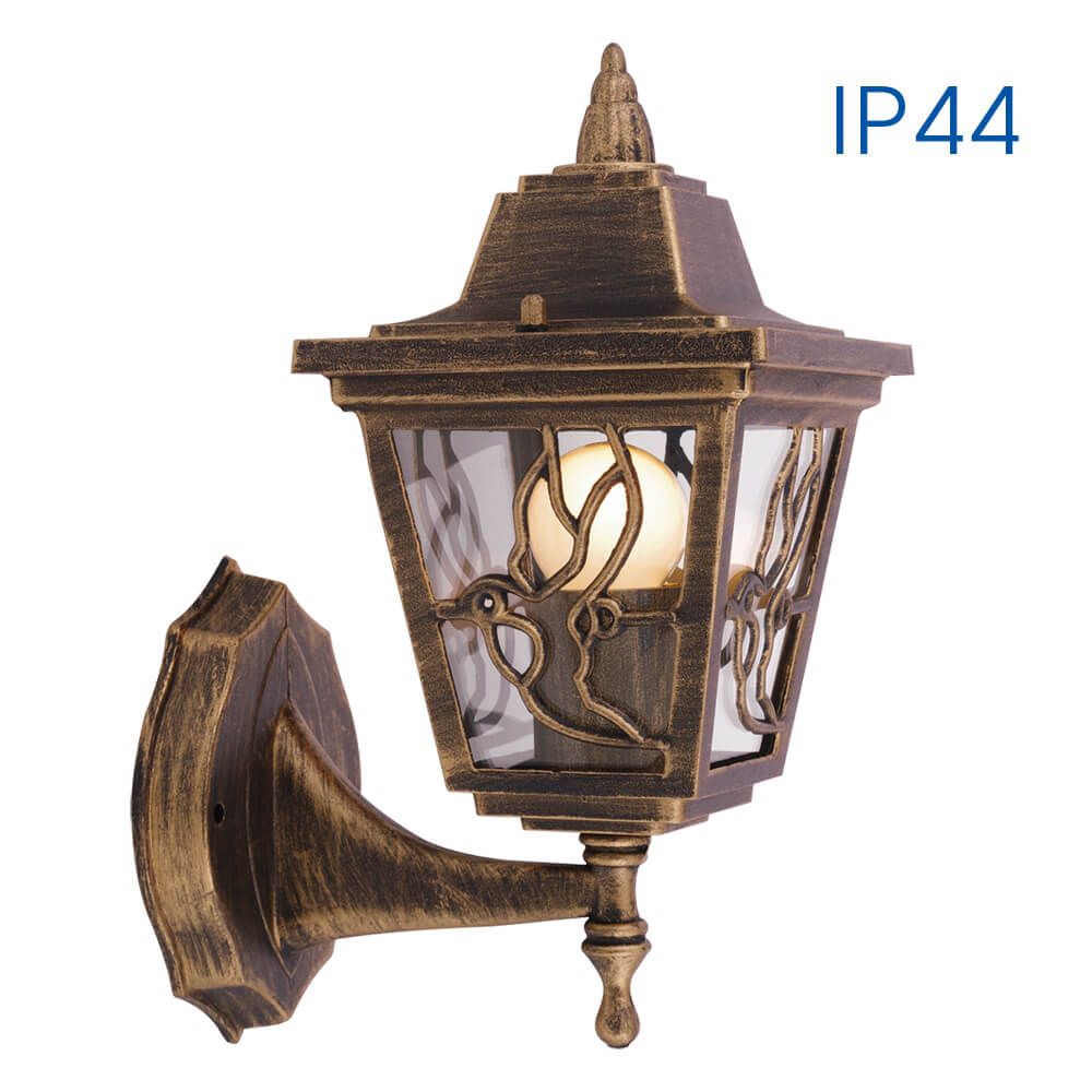 Градински фенер LYON ∙ WU003 ∙ античен месинг ∙ IP44