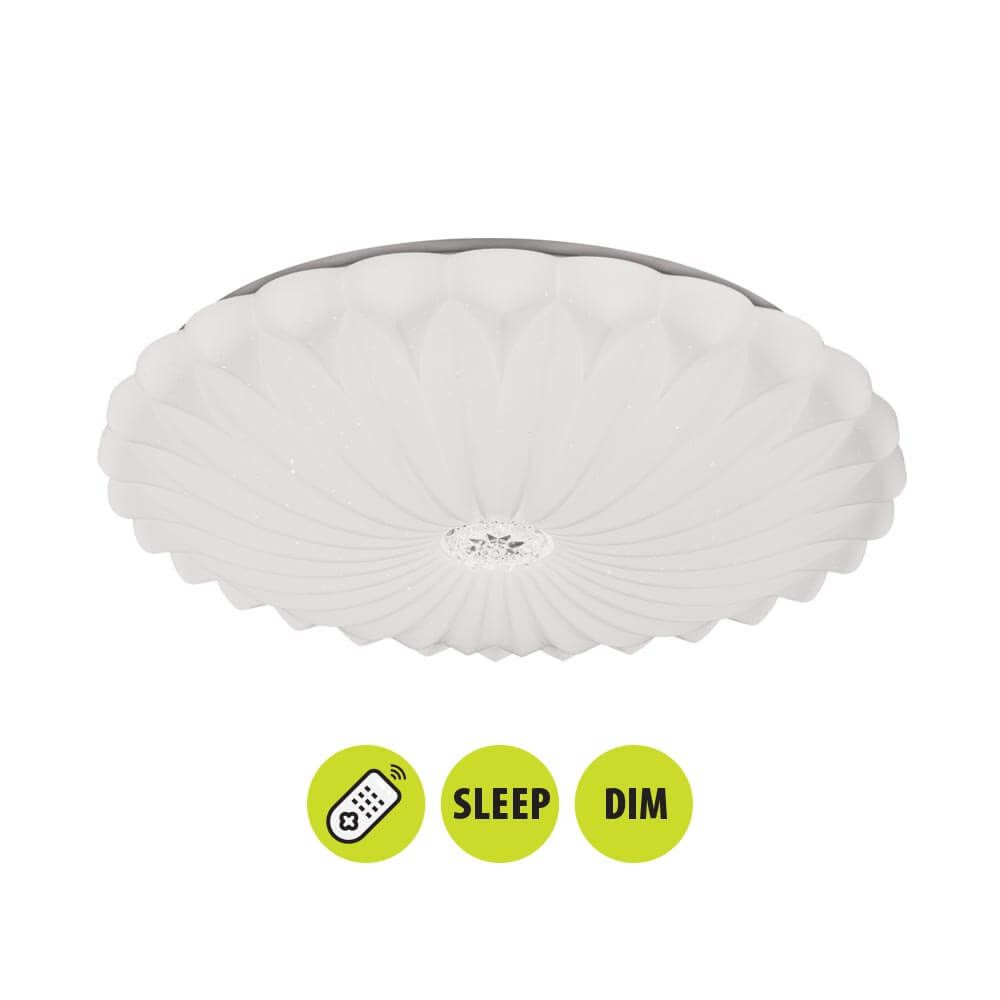 Мултифункционална LED плафониера с дистанционно KATE LED ∙ 60W ∙ 3000-6400K
